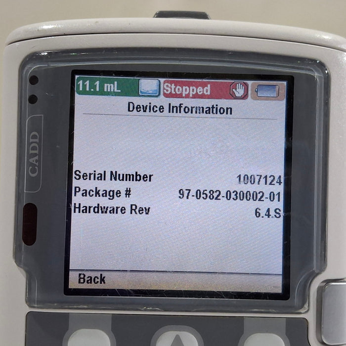Smiths Medical CADD Solis 2100 Ambulatory Infusion Pump