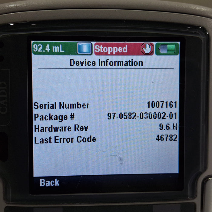 Smiths Medical CADD Solis 2100 Ambulatory Infusion Pump