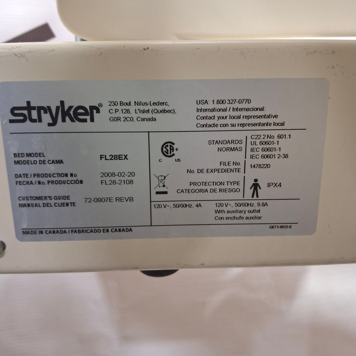 Stryker FL28EX Electric Bed GoBed II