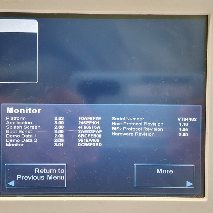 Covidien BIS Monitoring System Bispectral Index Monitor