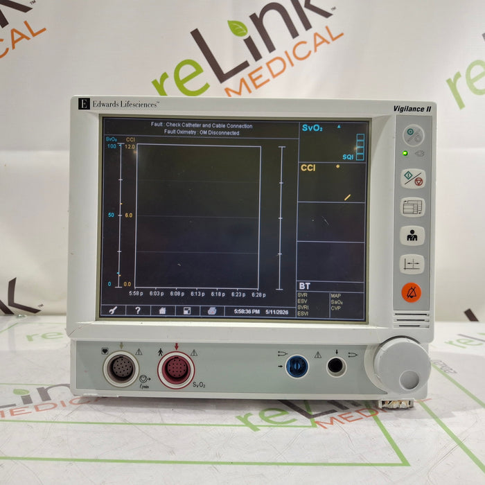 Edwards Lifesciences Vigilance II Patient Monitor
