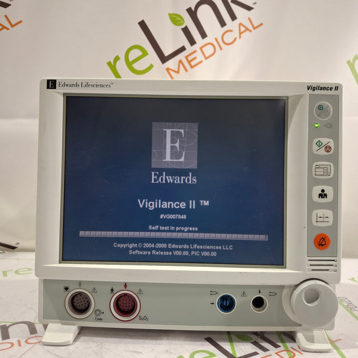 Edwards Lifesciences Vigilance II Patient Monitor