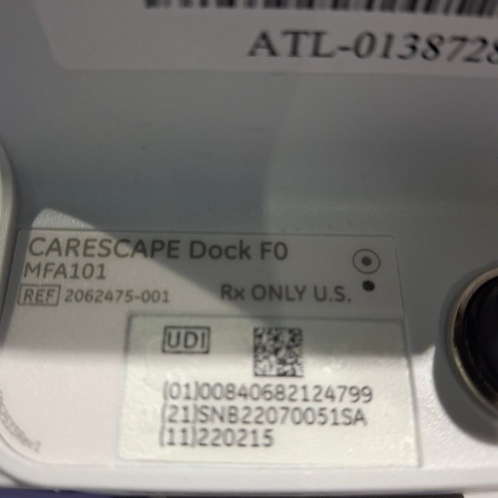 GE Healthcare Carescape FO Dock