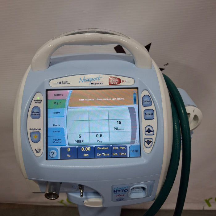 Newport Medical HT70 Plus Ventilator