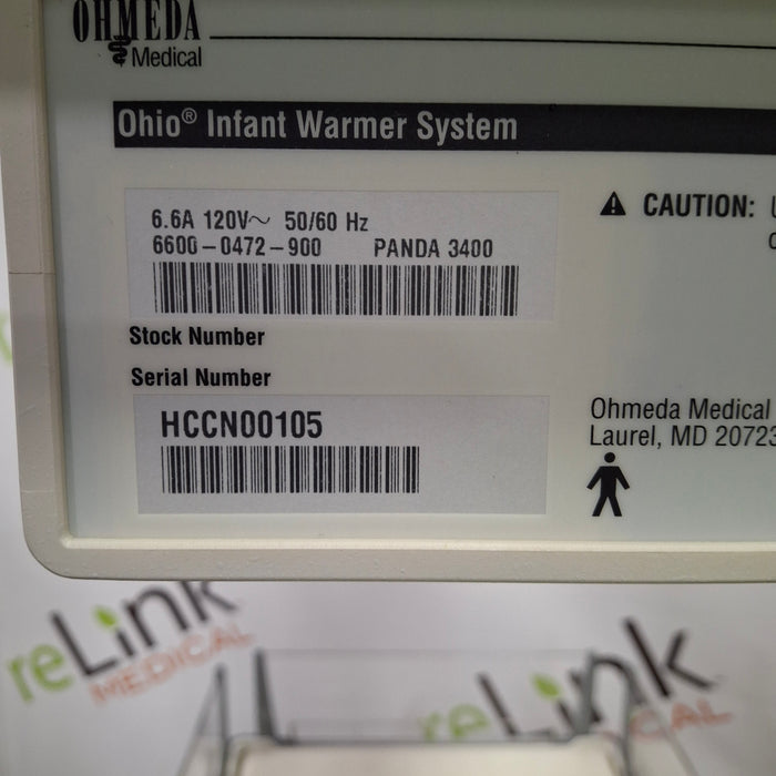 GE Healthcare Panda 3400 Panda Infant Warmer