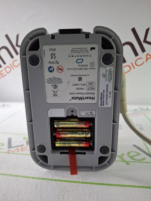 Thoratec Heartmate Mobile Power Unit