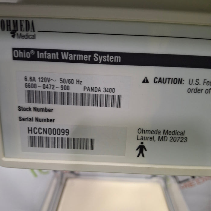 GE Healthcare Panda 3400 Panda Infant Warmer