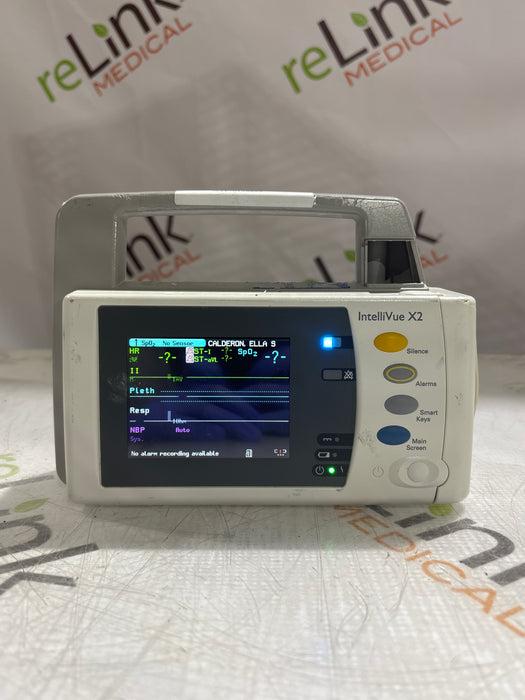 Philips Philips IntelliVue X2 Monitor - Fast SpO2 Patient Monitors reLink Online