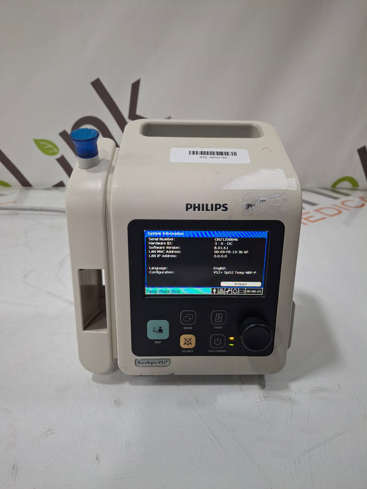 Philips SureSigns VS2+ Vital Signs Monitor