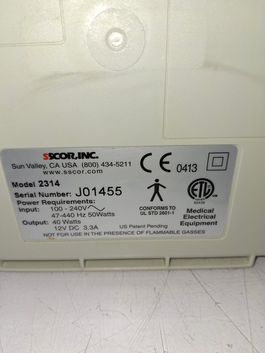 SSCOR, Inc. 2314 Portable Aspirator