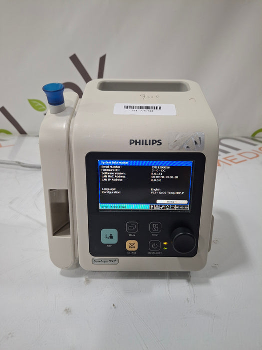 Philips SureSigns VS2+ Vital Signs Monitor