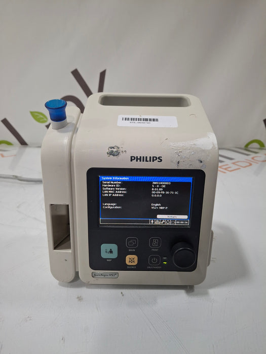 Philips SureSigns VS2+ Vital Signs Monitor