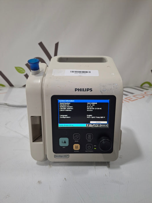 Philips SureSigns VS2+ Vital Signs Monitor