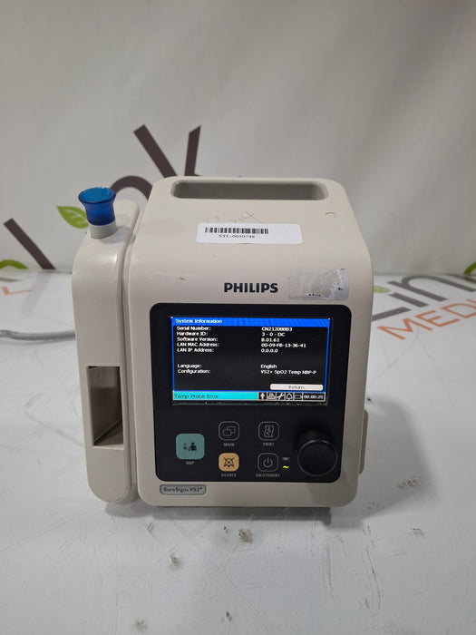 Philips SureSigns VS2+ Vital Signs Monitor