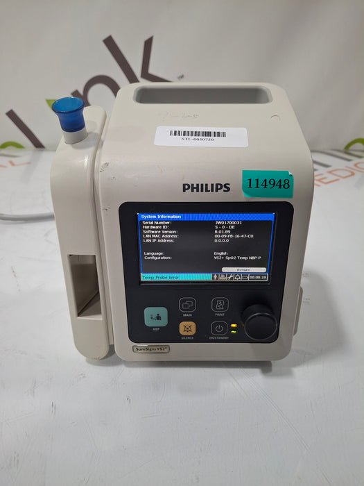 Philips SureSigns VS2+ Vital Signs Monitor