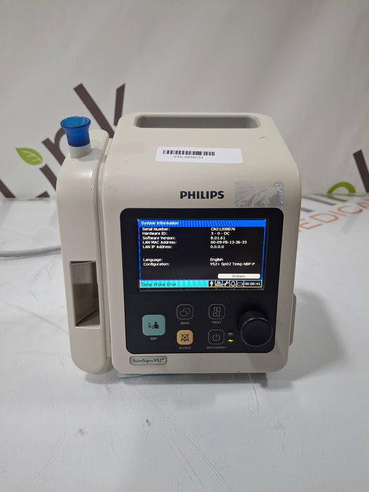 Philips SureSigns VS2+ Vital Signs Monitor