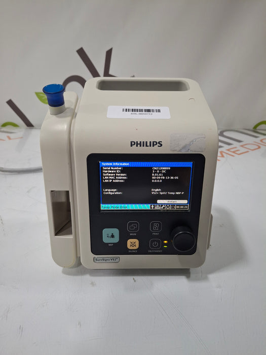 Philips SureSigns VS2+ Vital Signs Monitor