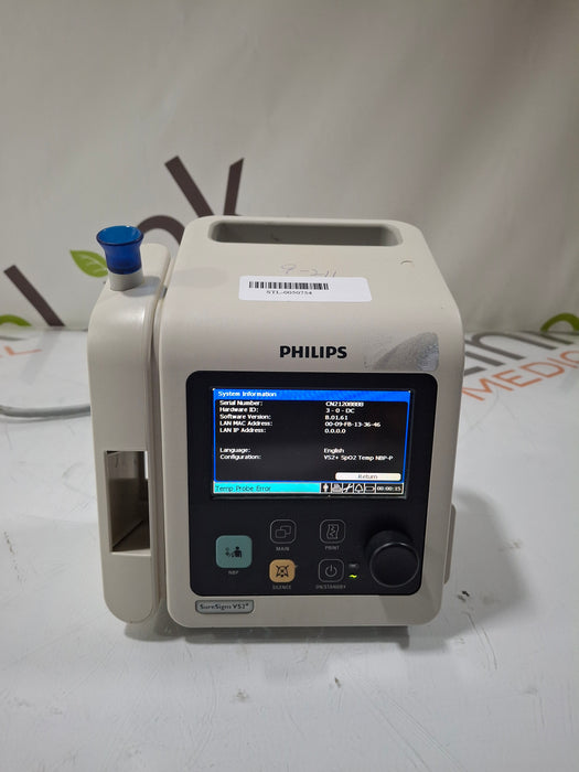 Philips SureSigns VS2+ Vital Signs Monitor