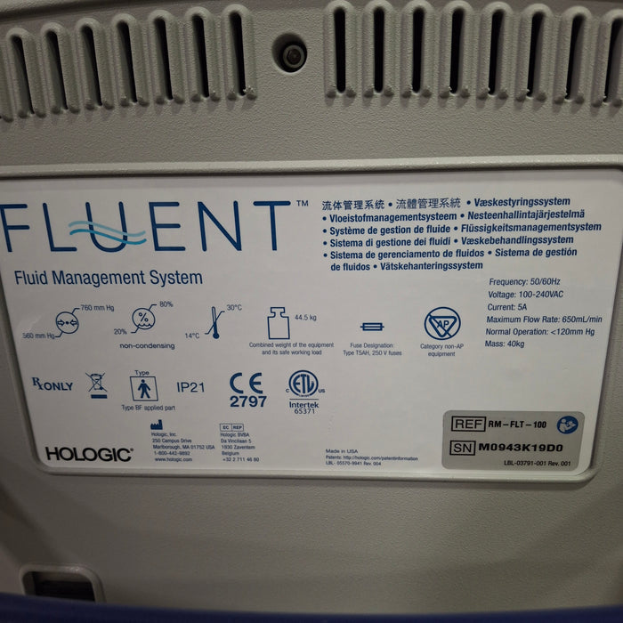 Hologic, Inc. Fluent Fluid Management System