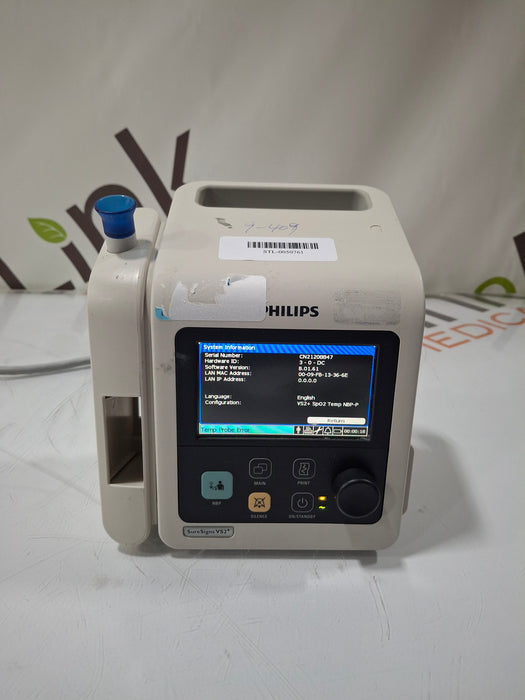 Philips SureSigns VS2+ Vital Signs Monitor