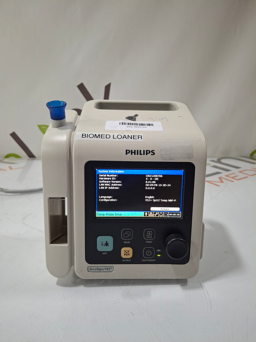 Philips SureSigns VS2+ Vital Signs Monitor