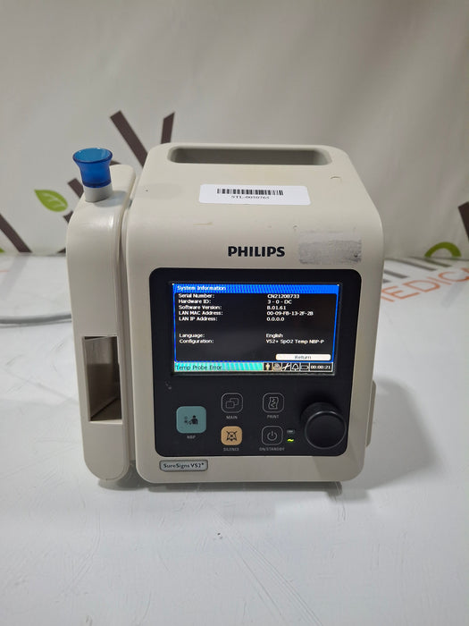 Philips SureSigns VS2+ Vital Signs Monitor
