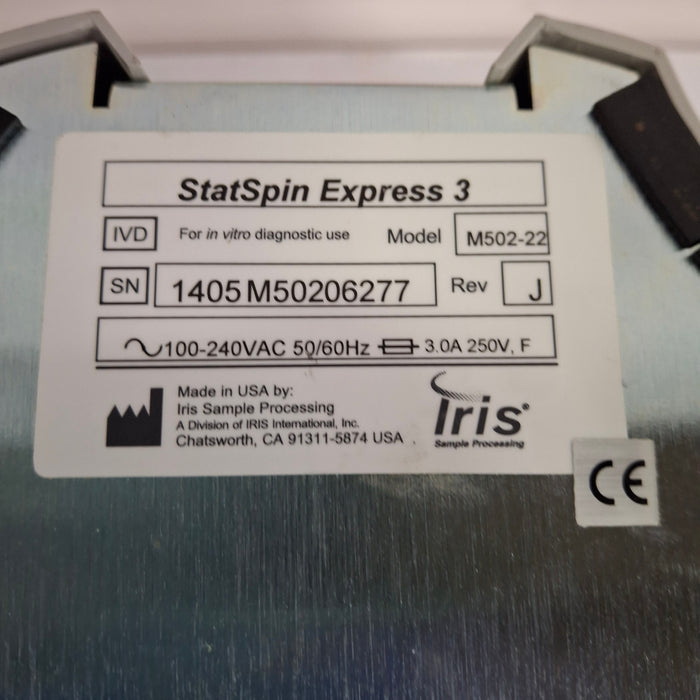 IRIS Medical StatSpin Express 3 Centrifuge
