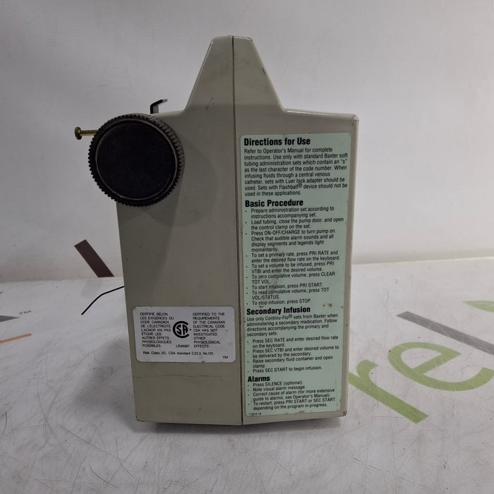Baxter Flo-Gard 6200 Infusion Pump