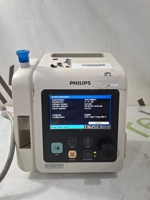 Philips SureSigns VS2+ Vital Signs Monitor