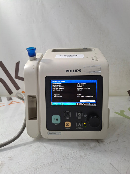 Philips SureSigns VS2+ Vital Signs Monitor