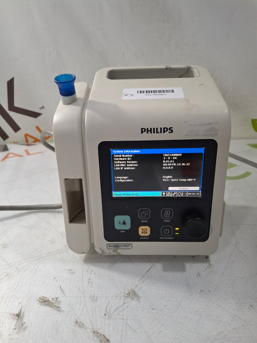 Philips SureSigns VS2+ Vital Signs Monitor