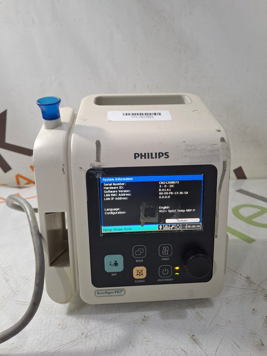 Philips SureSigns VS2+ Vital Signs Monitor