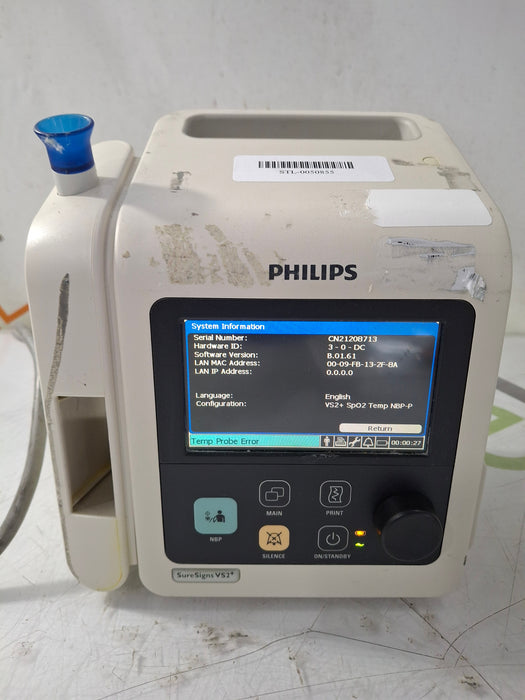 Philips SureSigns VS2+ Vital Signs Monitor