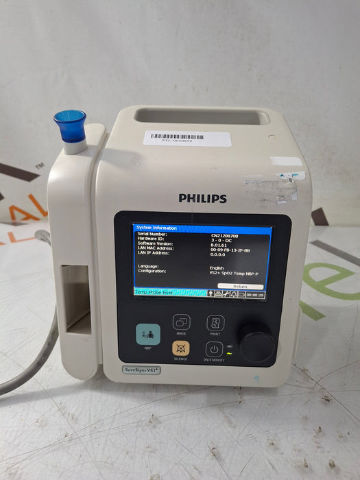 Philips SureSigns VS2+ Vital Signs Monitor