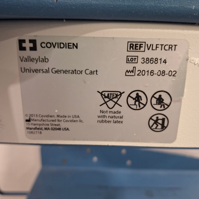 Covidien VLFTCRT FT10 Cart
