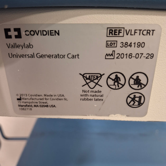 Covidien VLFTCRT FT10 Cart