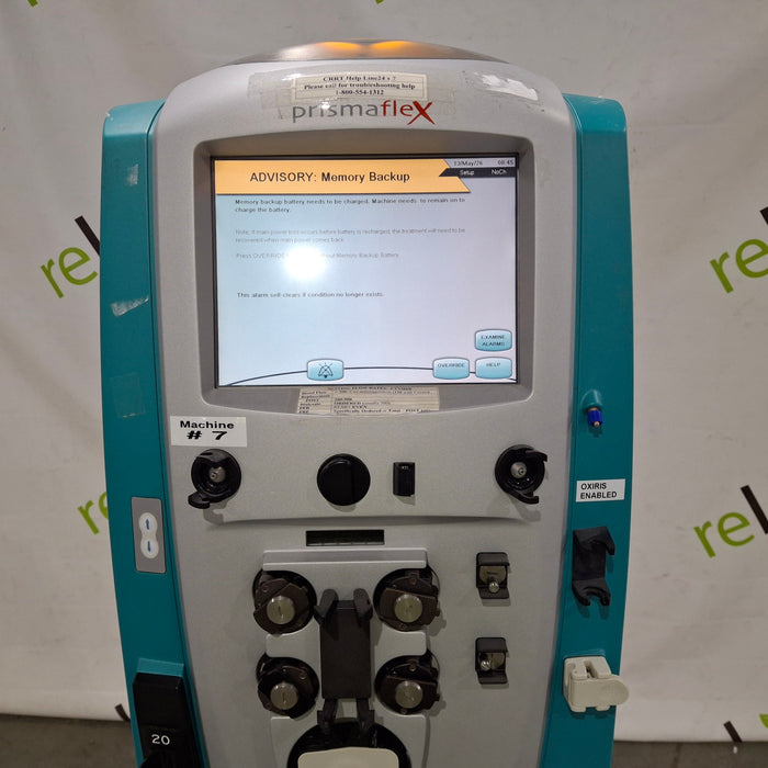 Gambro Prismaflex Dialysis Machine
