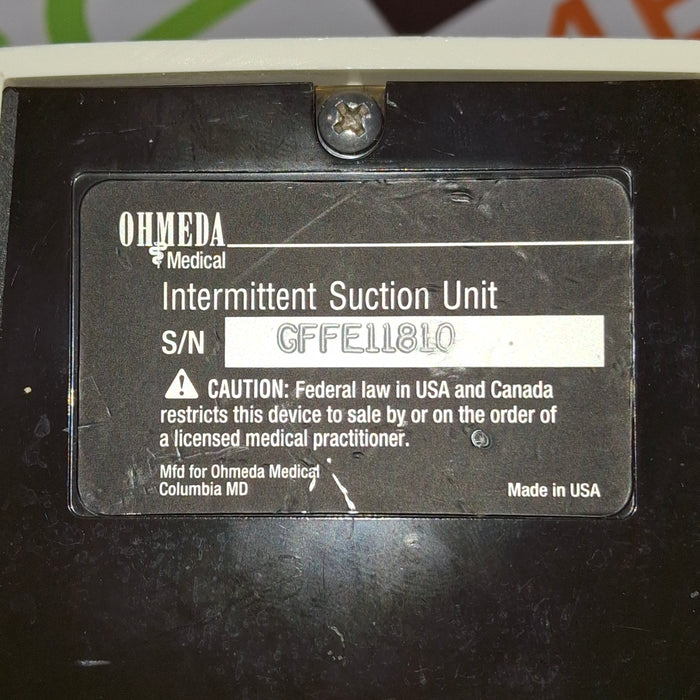 Ohmeda Medical 200 Intermittent Suction Unit