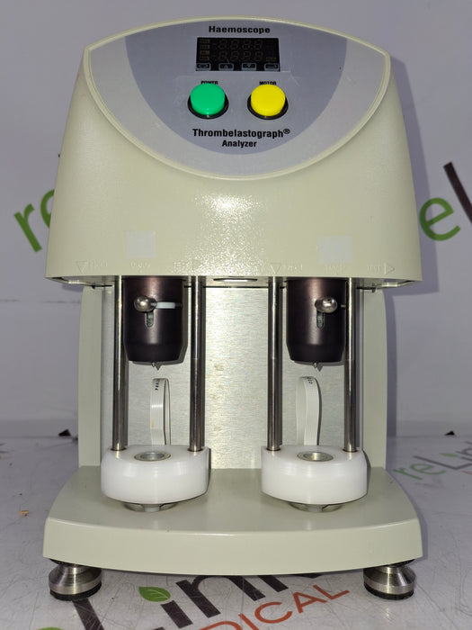 Haemonetics Haemoscope Thrombelastograph Model 5000 Hemostasis Analyzer