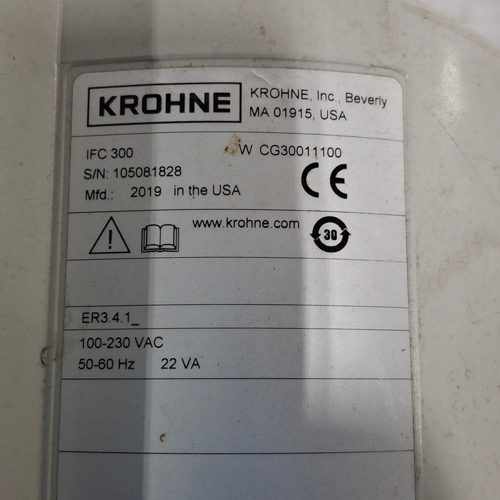 KROHNE, Inc. IFC 300 Flow Converter