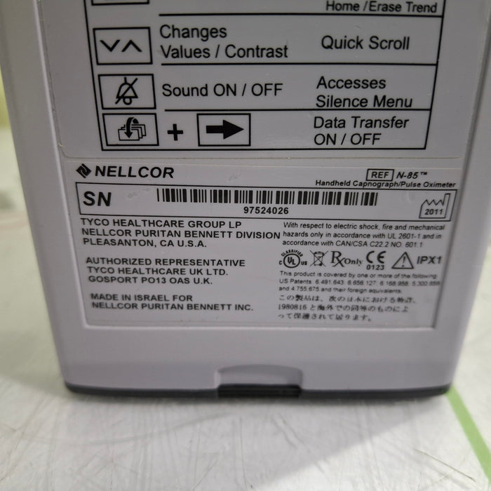 Nellcor N-85 Pulse Oximeter