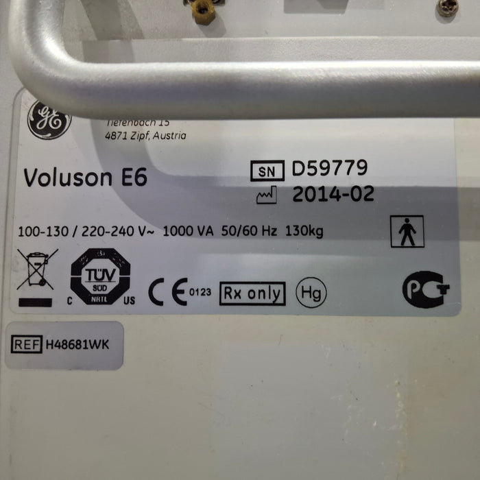 GE Healthcare GE Healthcare Voluson E6 Ultrasound Ultrasound reLink Online