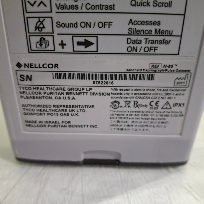 Nellcor N-85 Pulse Oximeter