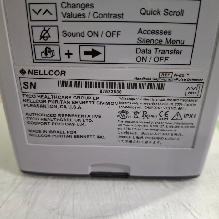 Nellcor Nellcor N-85 Pulse Oximeter Patient Monitors reLink Online