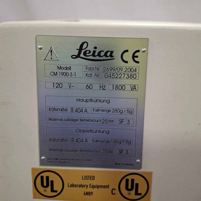 Leica Leica CM 1900 Cryostat Histology and Pathology reLink Online