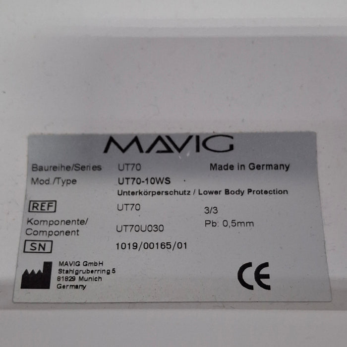 Mavig UT70-10WS Lower Body Table Shield