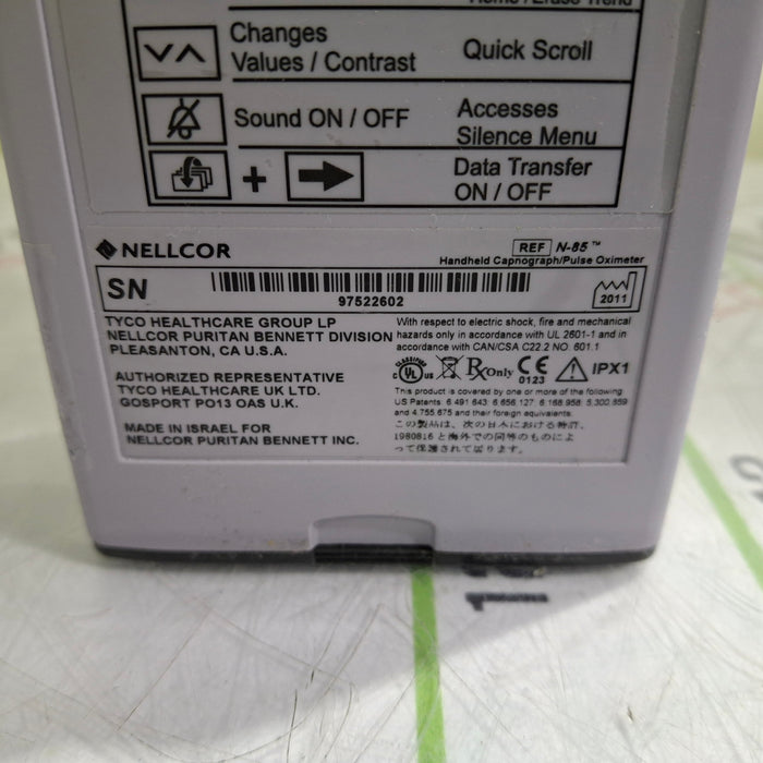 Nellcor N-85 Pulse Oximeter