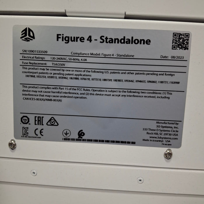 3D Systems Figure 4 Standalone 3D Printer