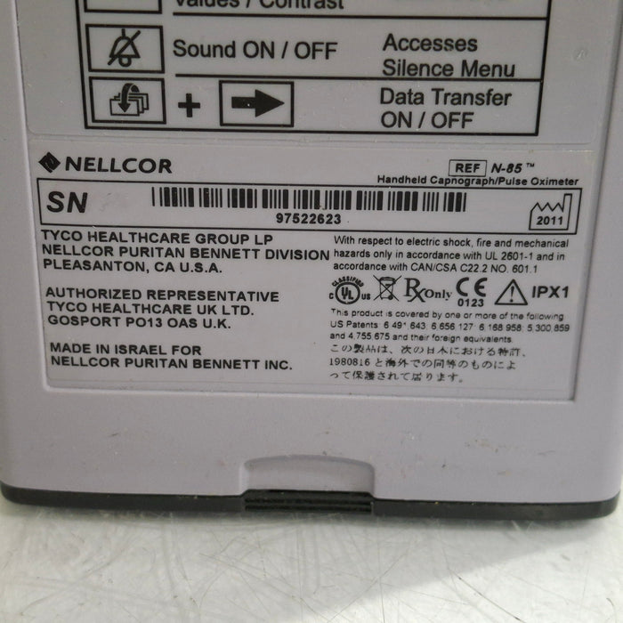 Nellcor Nellcor N-85 Pulse Oximeter Patient Monitors reLink Online