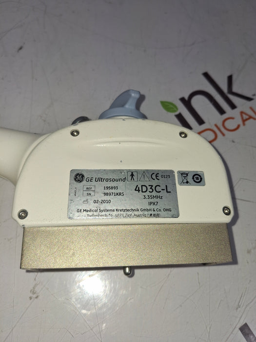 GE Healthcare 4D3C-L  4D Curved Array Transducer
